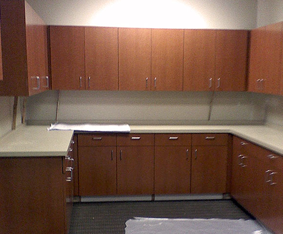 office kitchen cabinets